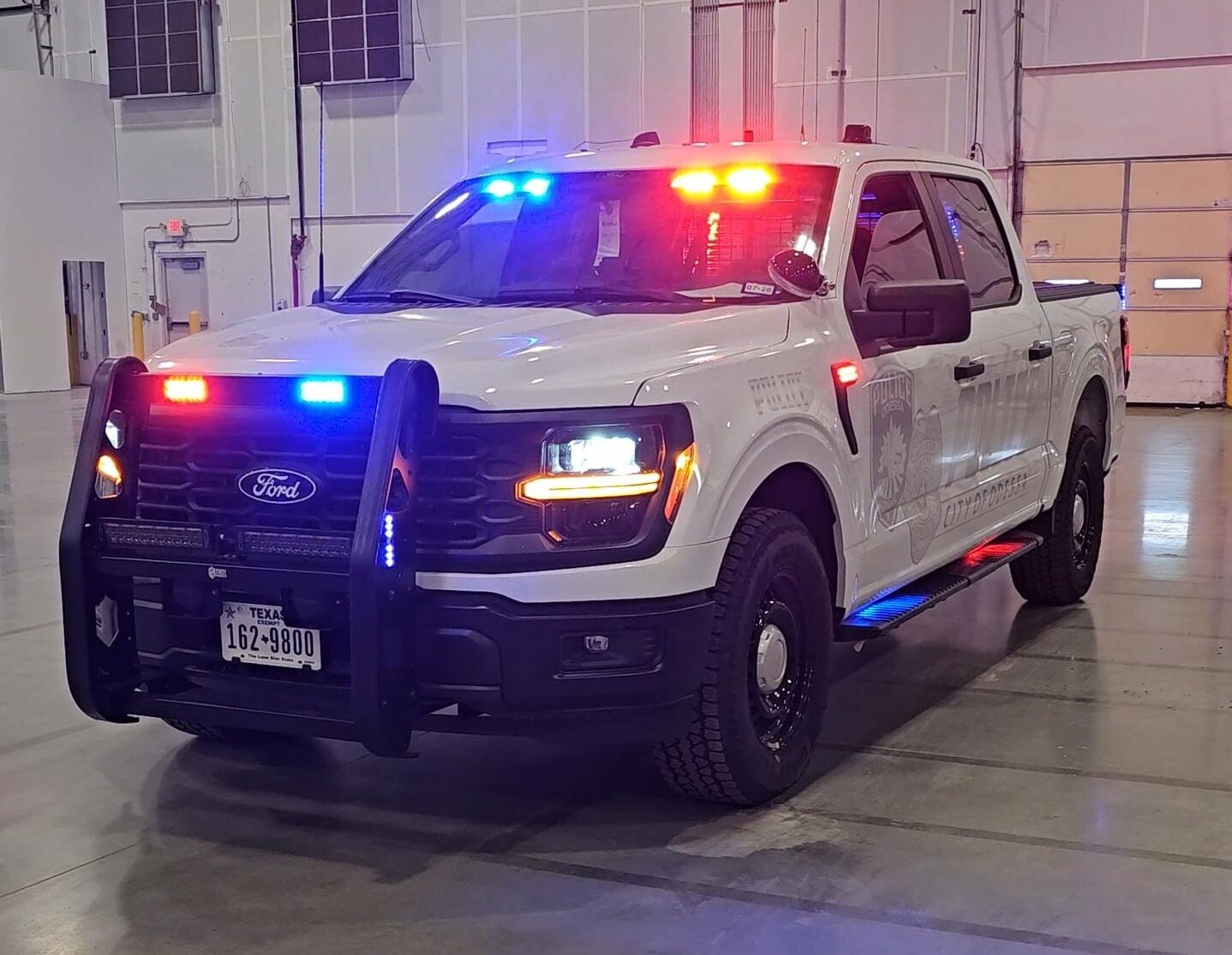 Fully upfitted law enforcement SUV equipped for patrol and public safety operations
