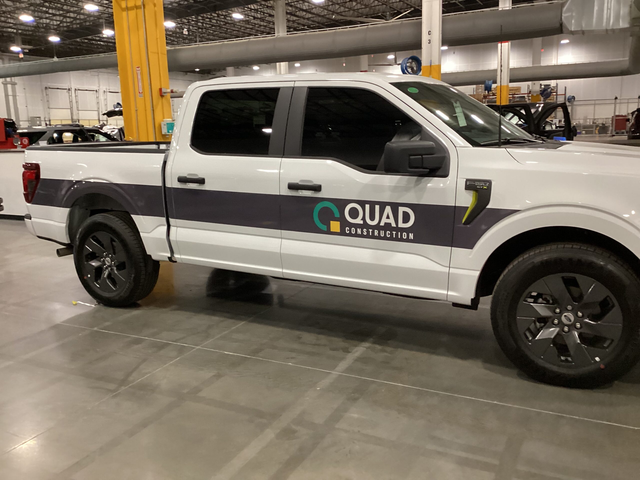 Commercial work truck configured by Metro Emergency Upfitters